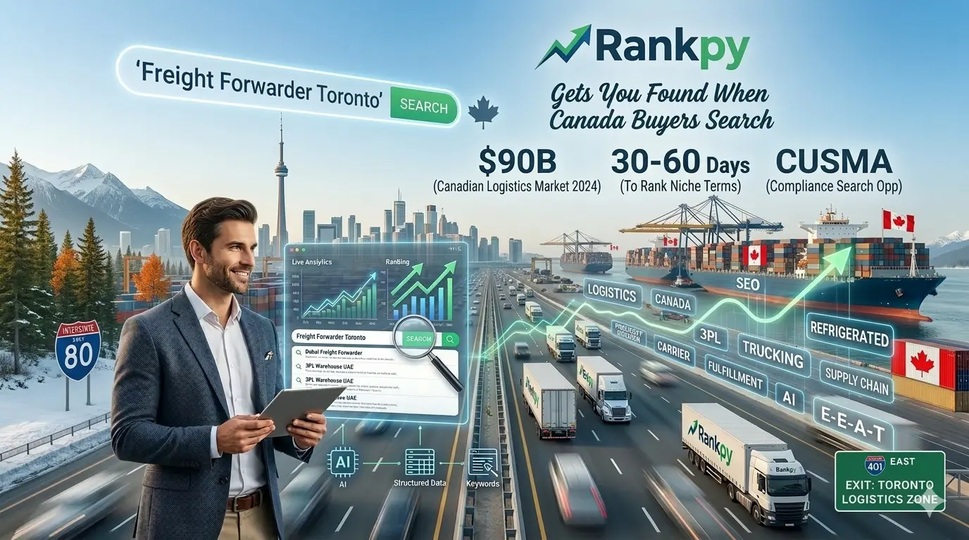 SEO Agency for Logistics Companies in Canada