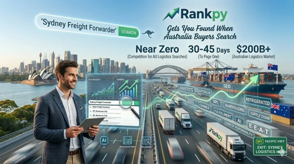SEO Agency for Logistics Companies in Australia