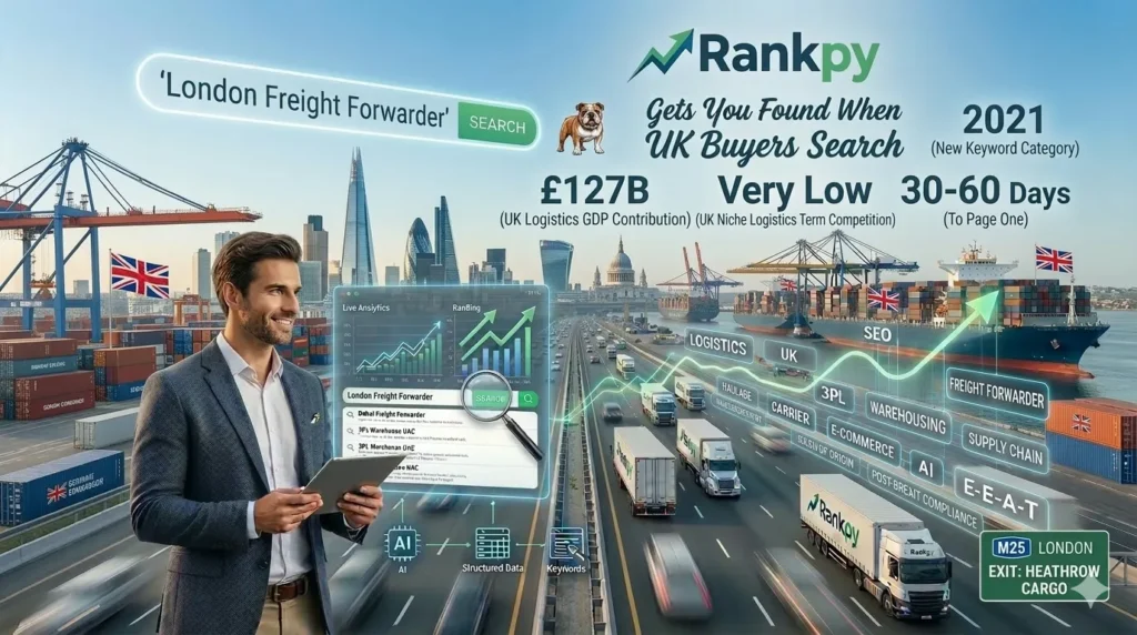 SEO Agency for Logistics Companies in UK