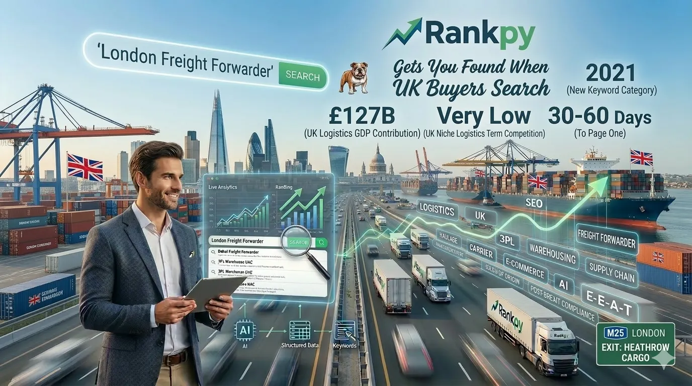 SEO Agency for Logistics Companies in UK