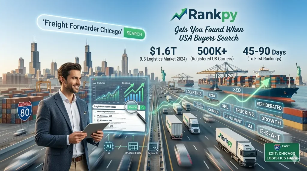 SEO agency for logistics companies USA